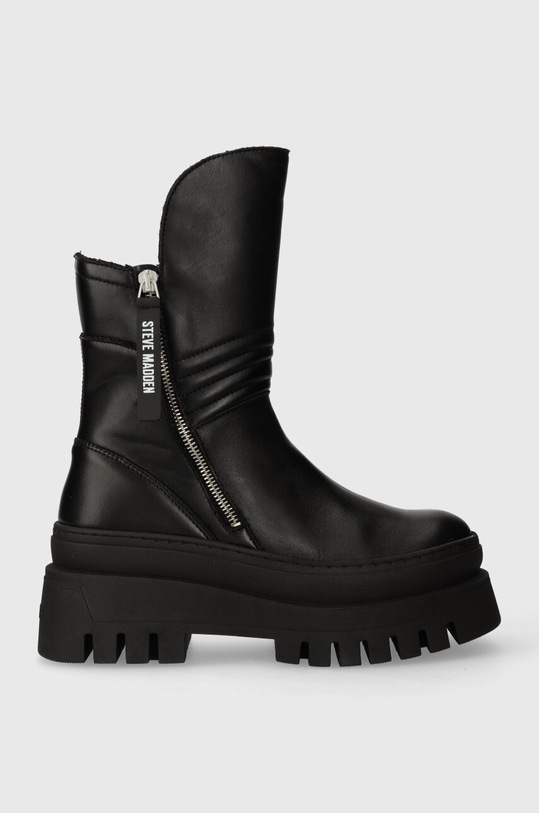 Μποτάκια Steve Madden Catch συνθετικό μαύρο SM11002700.05O