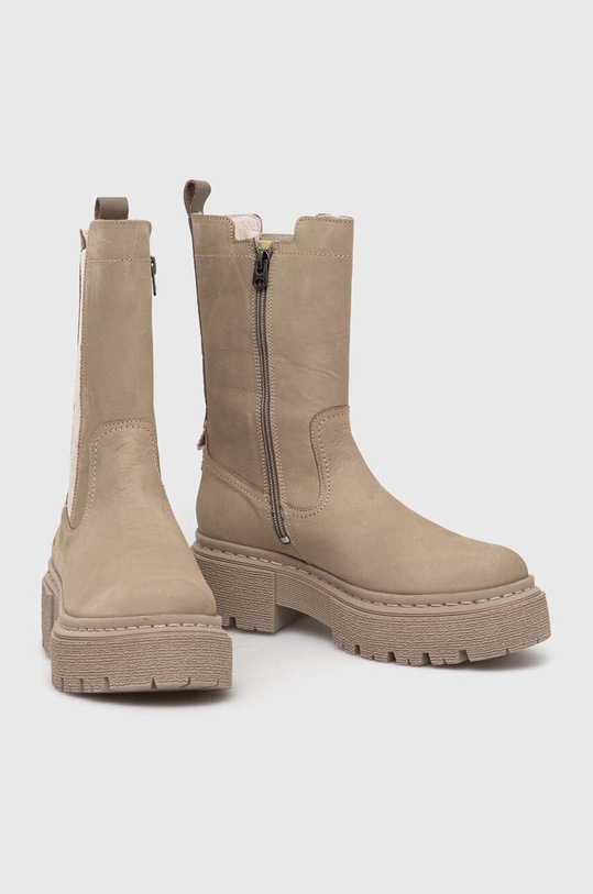 G-Star sztyblety zamszowe KAFEY PFM HGH CHS 2241021830.BEI beżowy AW23