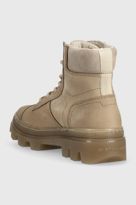 Obuwie G-Star workery zamszowe NOXER HGH NUB 2141020803.TPE beżowy