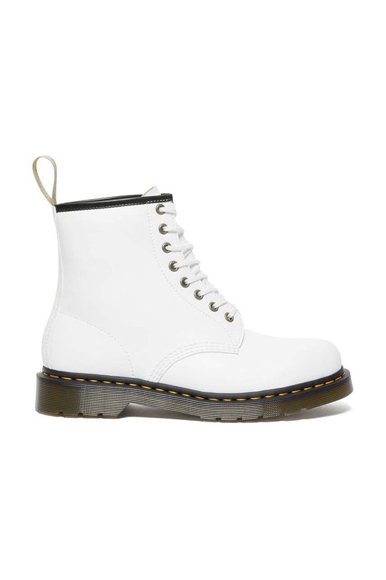 Nízké kozačky Dr. Martens 1460 Vegan nezateplené bílá DM27213113