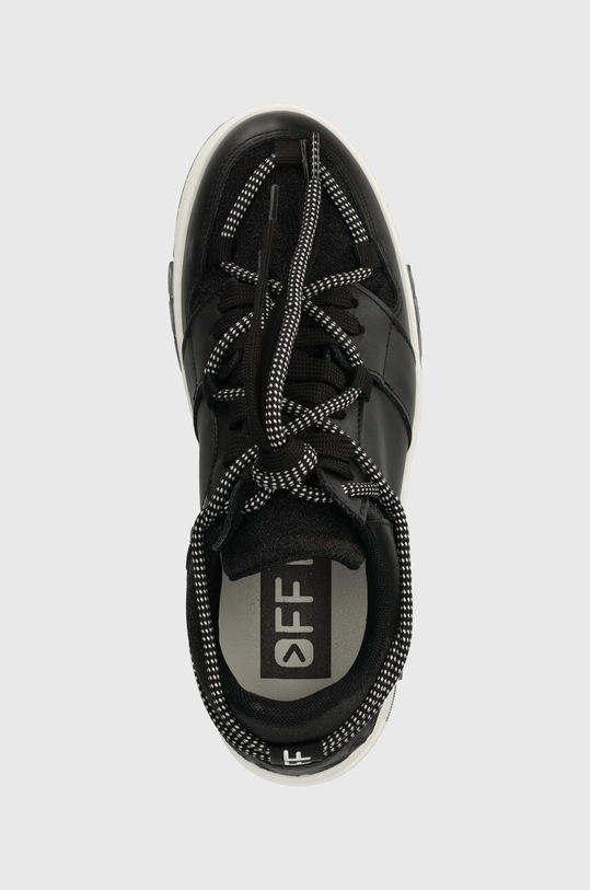 Δερμάτινα αθλητικά παπούτσια Off Play SORRENTO μαύρο XW.SORRENTO1.0201