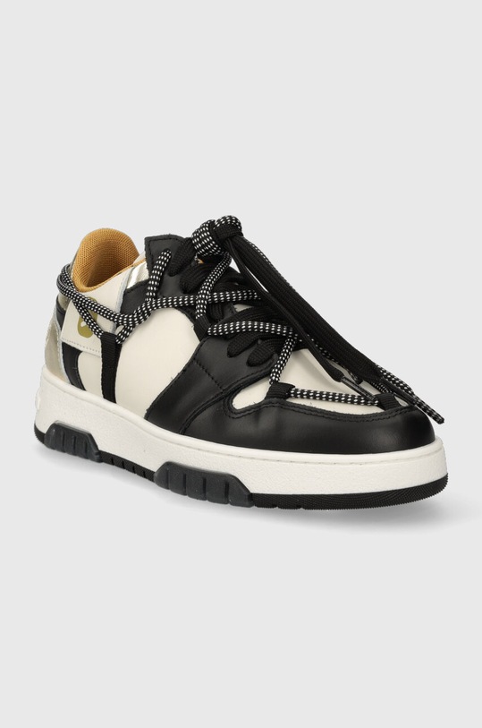 Δερμάτινα αθλητικά παπούτσια Off Play SORRENTO XW.SORRENTO1.5001 μαύρο AW23