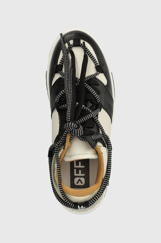 Δερμάτινα αθλητικά παπούτσια Off Play SORRENTO μαύρο XW.SORRENTO1.5001