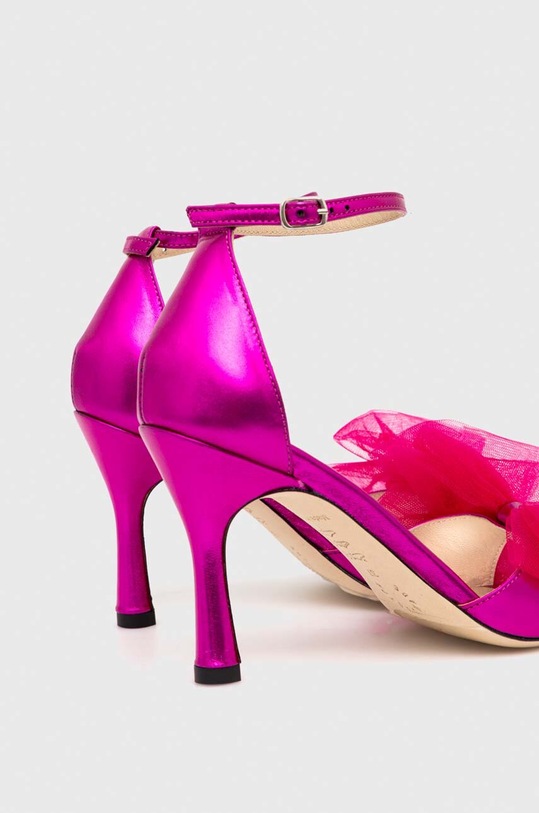 Obuća Kožne sandale Custommade Ashley Metallic Bow 999624046.204 roza