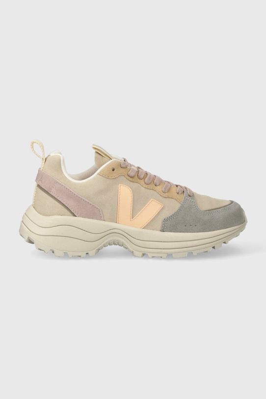 Veja sneakers din piele întoarsă Venturi VC plată bej VC0303213A