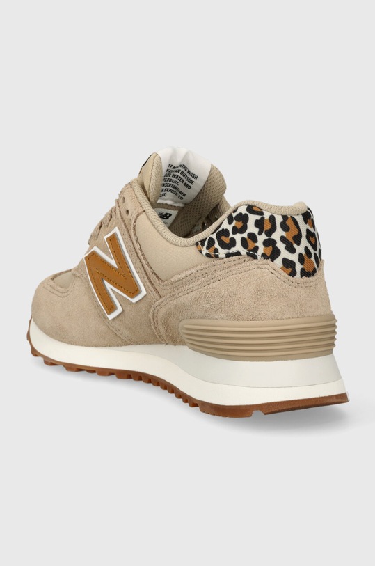 Shoes New Balance 574 Tobacco Leopard Print WL574XG2 beige