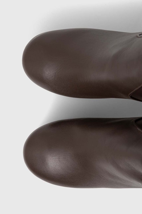 Alohas kozaki skórzane Joanna S00766.30 brązowy