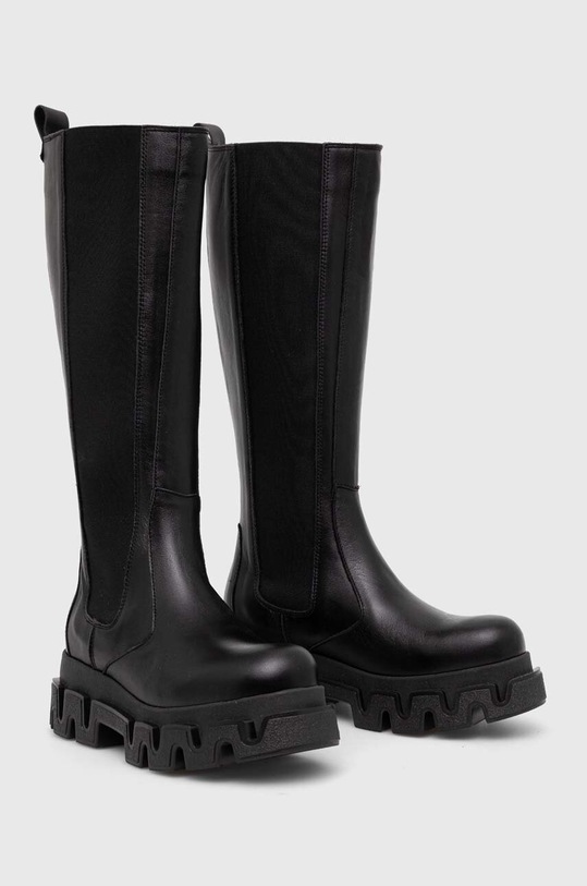 Alohas ghete de piele Jagger S100091.01 negru AW23