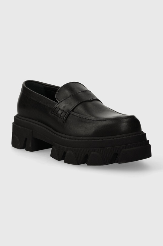 Δερμάτινα μοκασίνια Alohas Trailblazer S00190.25 μαύρο AW23