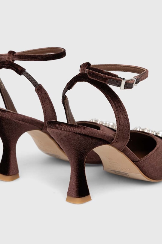 Obuwie Alohas szpilki Cinderella S00314.30 brązowy