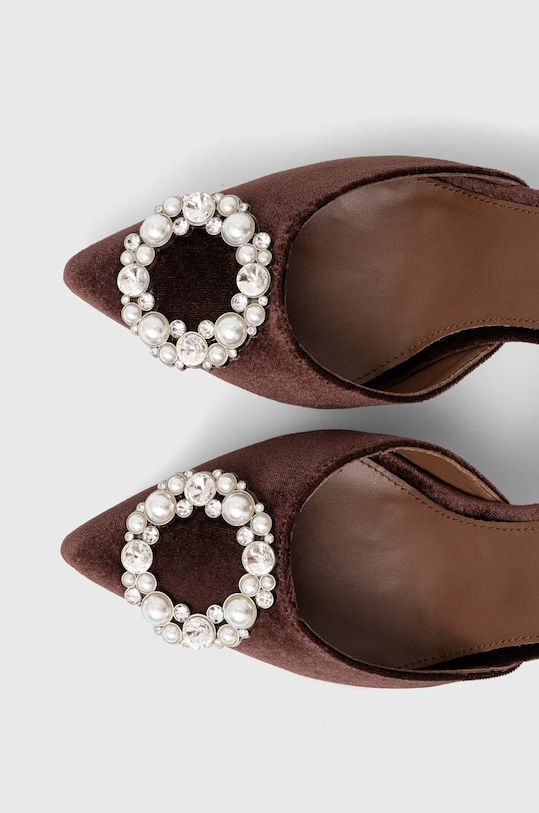 Alohas szpilki Cinderella S00314.30 brązowy