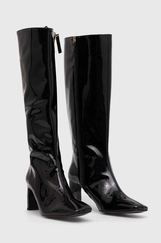 Alohas ghete de piele Isobel S100059.01 negru AW23