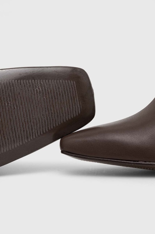 Kožené čižmy Alohas Isobel hnedá S100054.03