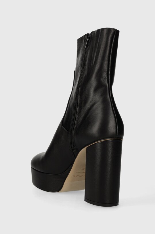 Încălțăminte Alohas cizme de piele Thunder S00193.25 negru