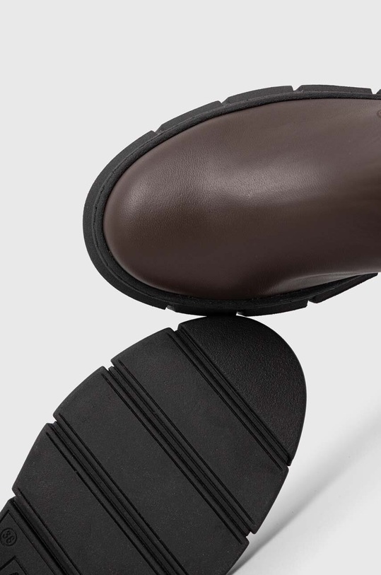 Alohas sztyblety skórzane Armor brązowy S00034.30