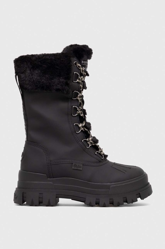 Buffalo cizme de iarna Aspha Duck Boot Warm izolat negru 1622184.BLK