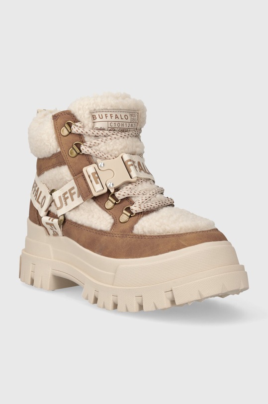 Buffalo botine Aspha Com Mid Warm 1622329.BEI bej AW24
