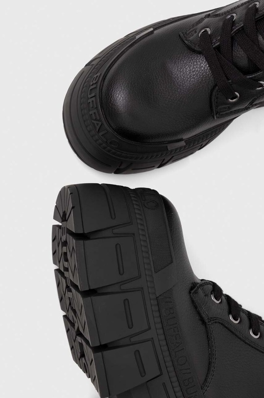 Obuća Čizme Buffalo Gospher Lace Up Hi 1622352.BLK crna
