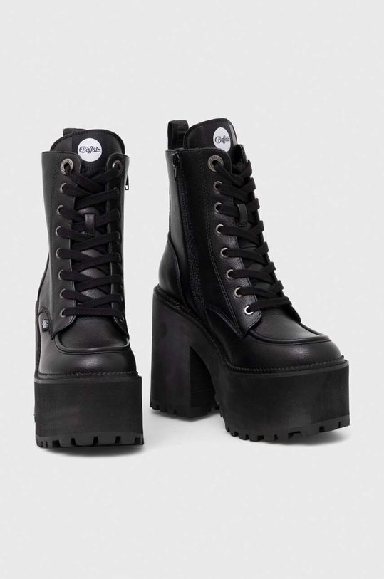 Buffalo stivaletti alla caviglia 
Killah Lace Up Mid 1622373.BLK nero AW23