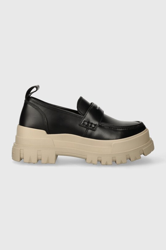 Buffalo mokasyny Aspha Loafer imitacja skóry licowej czarny 1622297.BLK