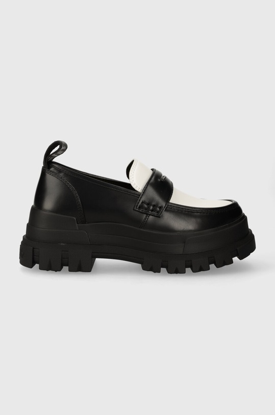Buffalo mocasini Aspha Loafer imitatie de piele negru 1622300.BKW