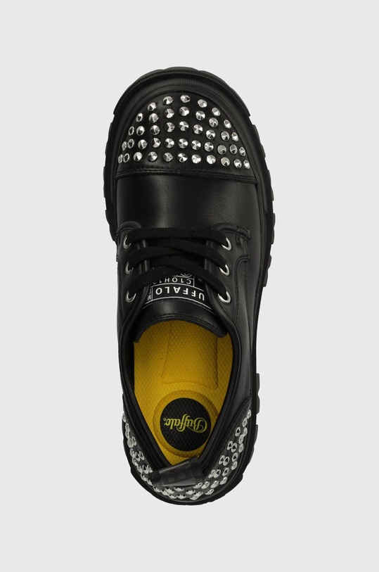 Buffalo półbuty Aspha Cls Pin czarny 1622319.BLK