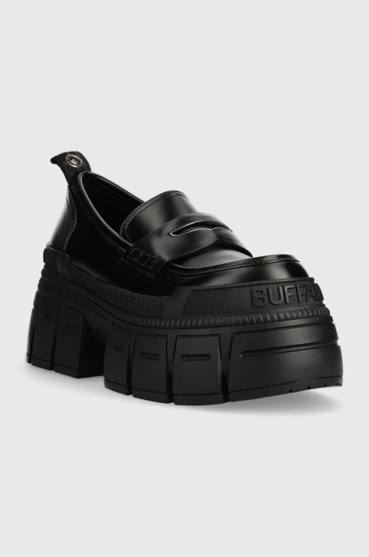 Buffalo mokasyny Gospher Loafer 1622348.BLK czarny AW23