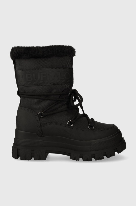Μπότες χιονιού Buffalo Aspha Blizzard 2 συνθετικό μαύρο 1622333.BLK