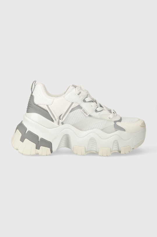 Buffalo sneakersy Norion syntetyczny beżowy 1622379.WHT