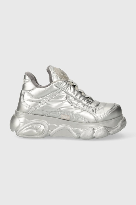 Buffalo sneakersy Cld Corin Puffed Planet friendly srebrny 1636027.SIL