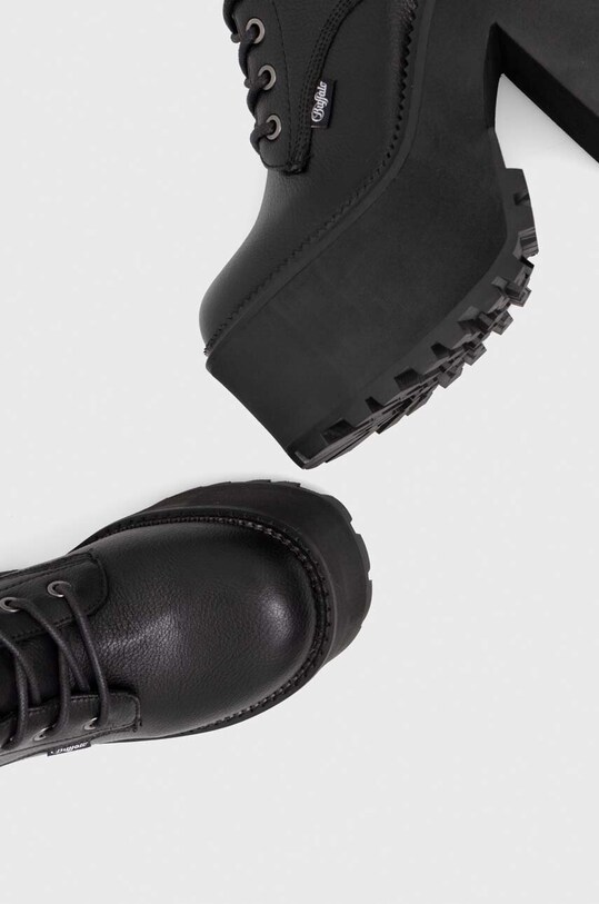 Buffalo csizma Killah Lace Up Hi fekete 1622377.BLK