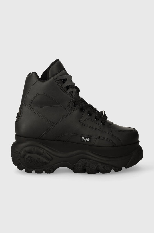 Buffalo sneakersy 1340-14 2.0 imitacja skóry licowej czarny 1534150.MLT