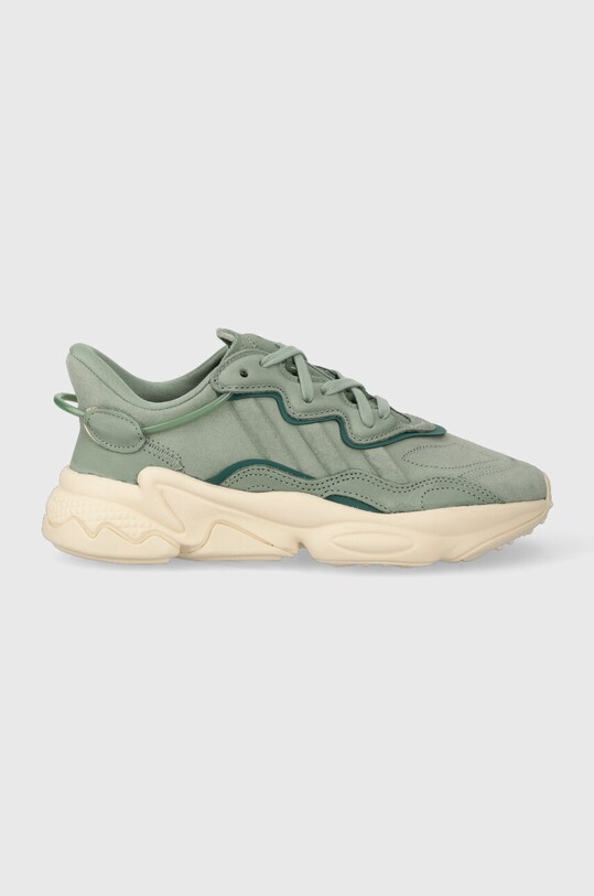 adidas Originals sneakersy zamszowe Ozweego platforma turkusowy IE9508