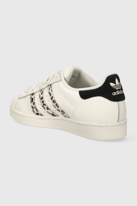 Obuwie adidas Originals sneakersy skórzane Superstar IF7615 beżowy