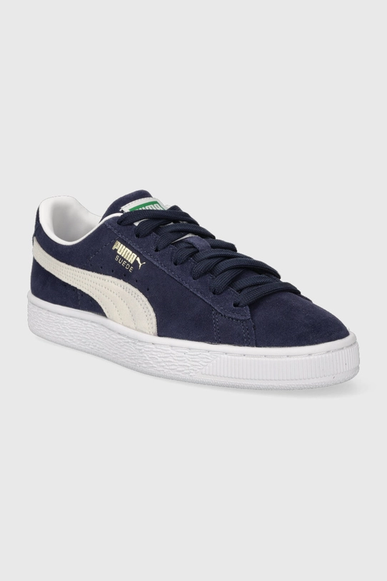 Puma sneakers din piele întoarsă Suede Classic XXI 374915.04 bleumarin SS24