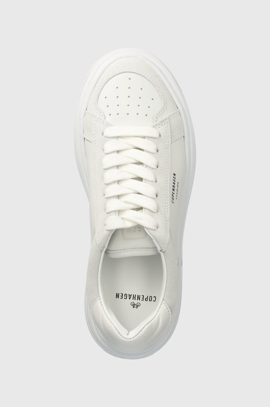 Kožené sneakers boty Copenhagen Leather mix bílá CPH181