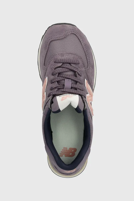 New Balance suede sneakers 574 violet WL574TP2