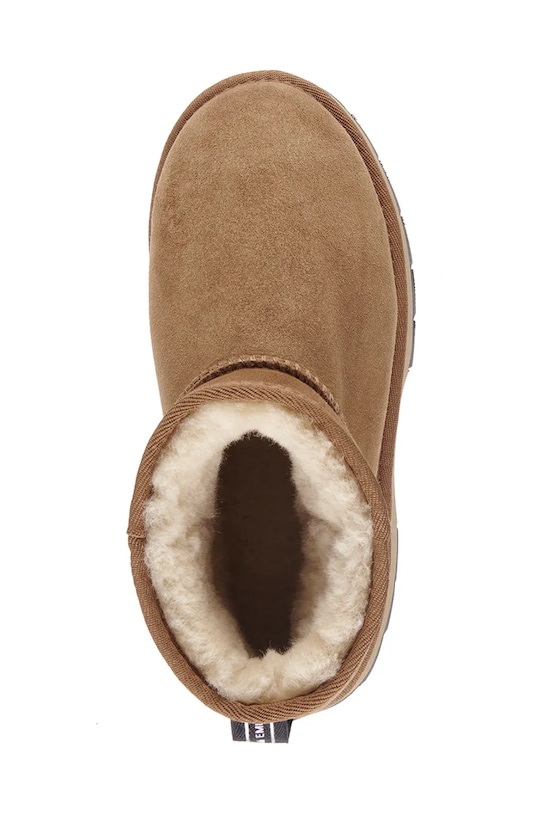 Semišové snehule Emu Australia Sharky micro W12548.CHEB hnedá