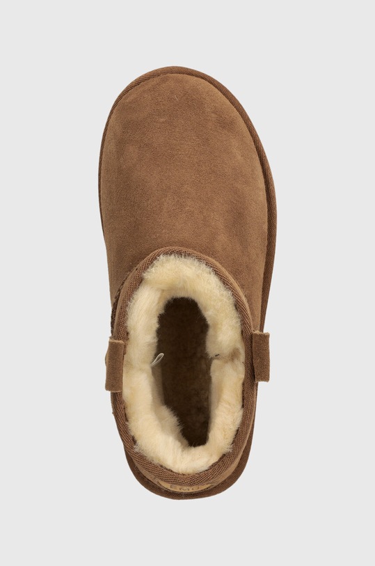 Emu Australia śniegowce zamszowe Foy Flatform Micro brązowy W13073.CHES