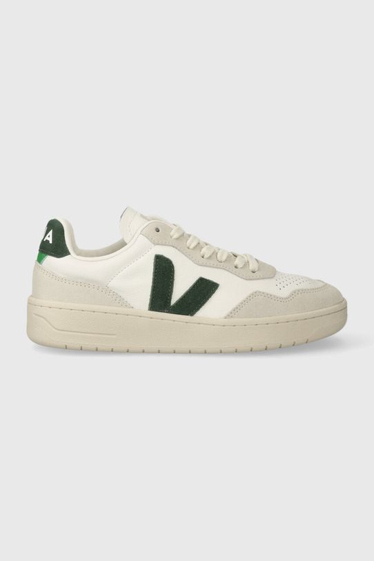 Veja sneakers din piele V-90 platformă alb VD2003384A