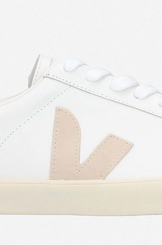 Încălțăminte Veja sneakers din piele Esplar EO0202335A alb