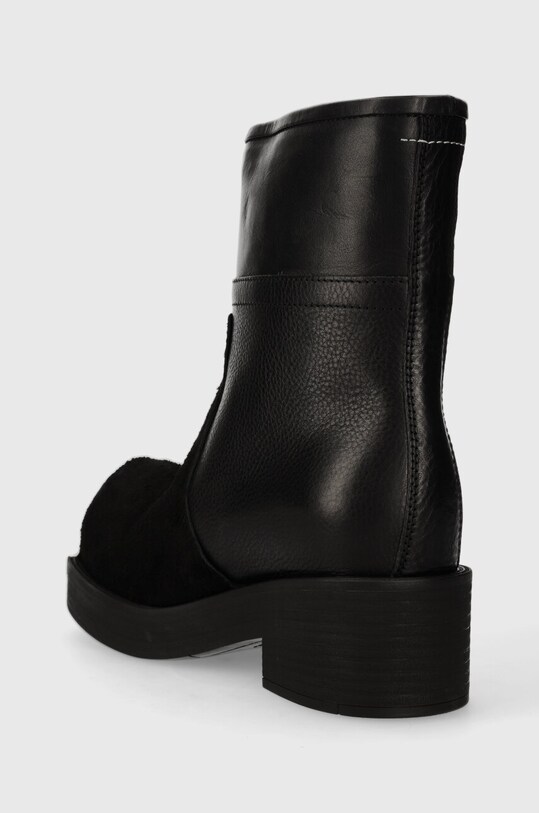Obuwie MM6 Maison Margiela botki skórzane Ankle Boot S66WU0114 czarny