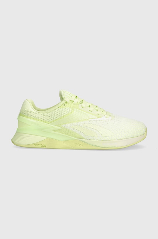 Tréninkové boty Reebok Nano X3 textilní zelená 100033776