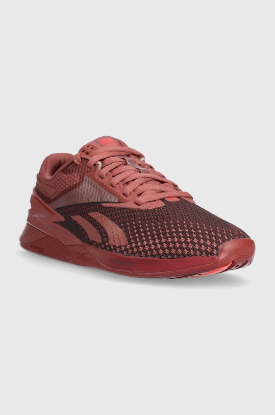 Tréningové topánky Reebok Nano X3 100069907 burgundské AW23