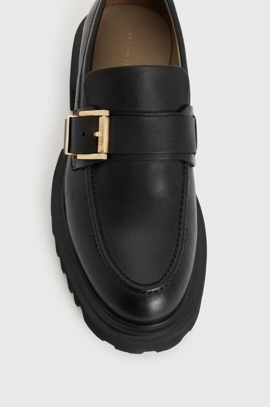 Δερμάτινα μοκασίνια AllSaints Emily WF524Z μαύρο