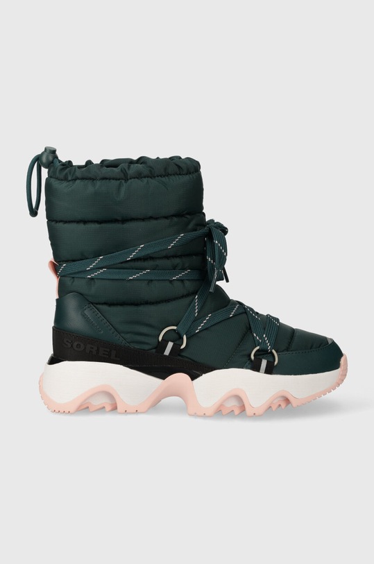 Μπότες χιονιού Sorel KINETIC IMPACT NXT BOOT WP υφασμάτινο τιρκουάζ 2058661301