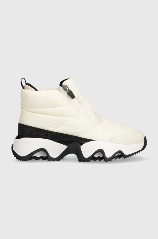 Зимние сапоги Sorel KINETIC IMPACT PUFFY ZIP WP с утеплением бежевый 2058681191