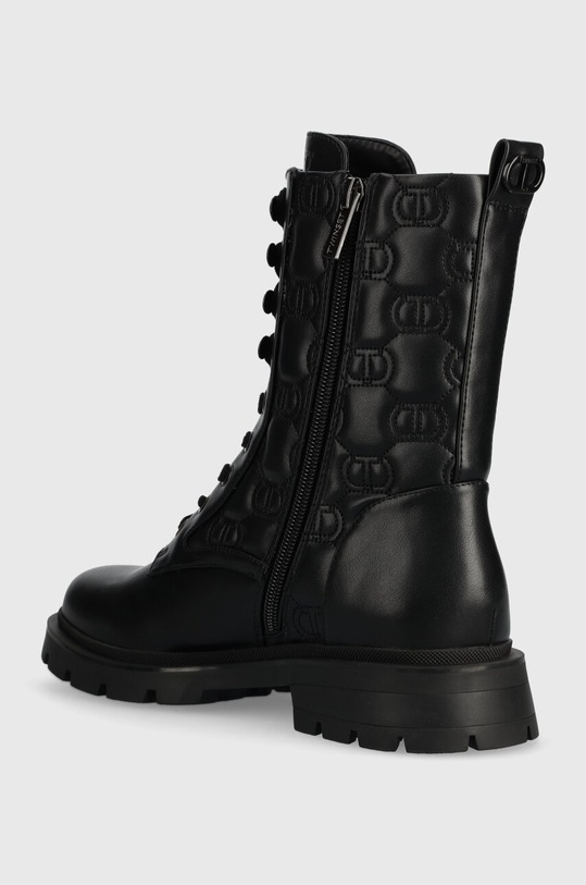 Obuwie Twinset workery 232TCT04A.00006 czarny