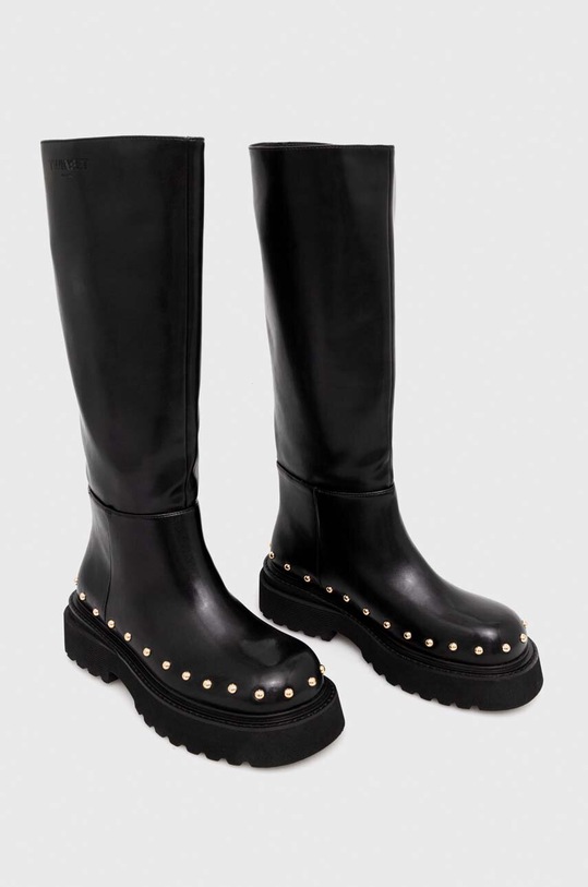 Čizme Twinset 232TCT042.00006 crna AW23