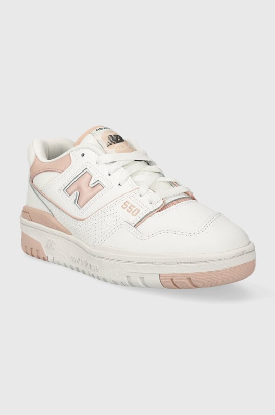 New Balance 550 White Pink Sand BBW550BP white SS24